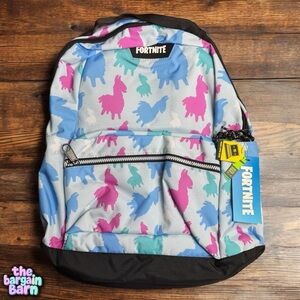 Fortnite NWT Blue & Pink Unisex Multiplier 2.0 Laptop Backpack